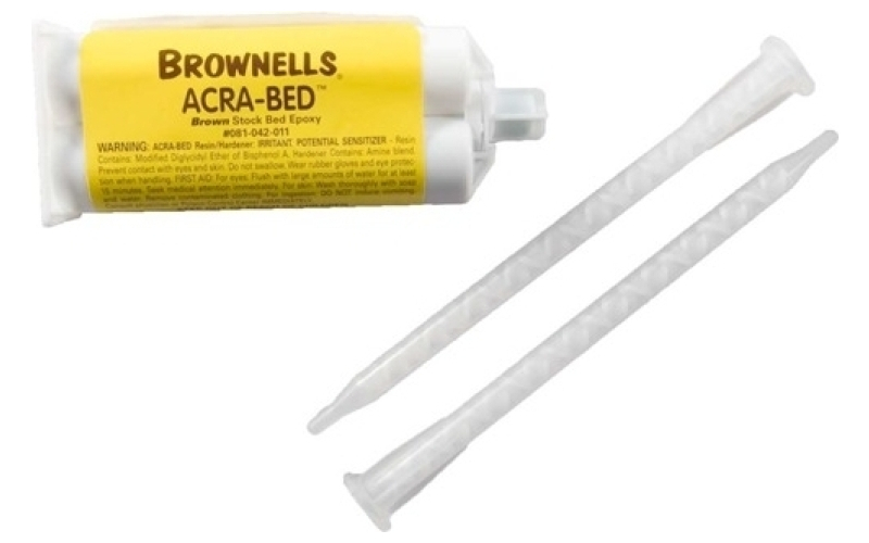 Brownells Acra-bed pre-colored epoxy refill brown 50ml